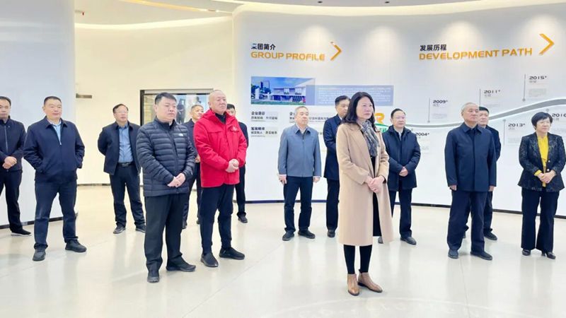 河南省政協(xié)副主席霍金花一行蒞臨旭瑞集團參觀調(diào)研！